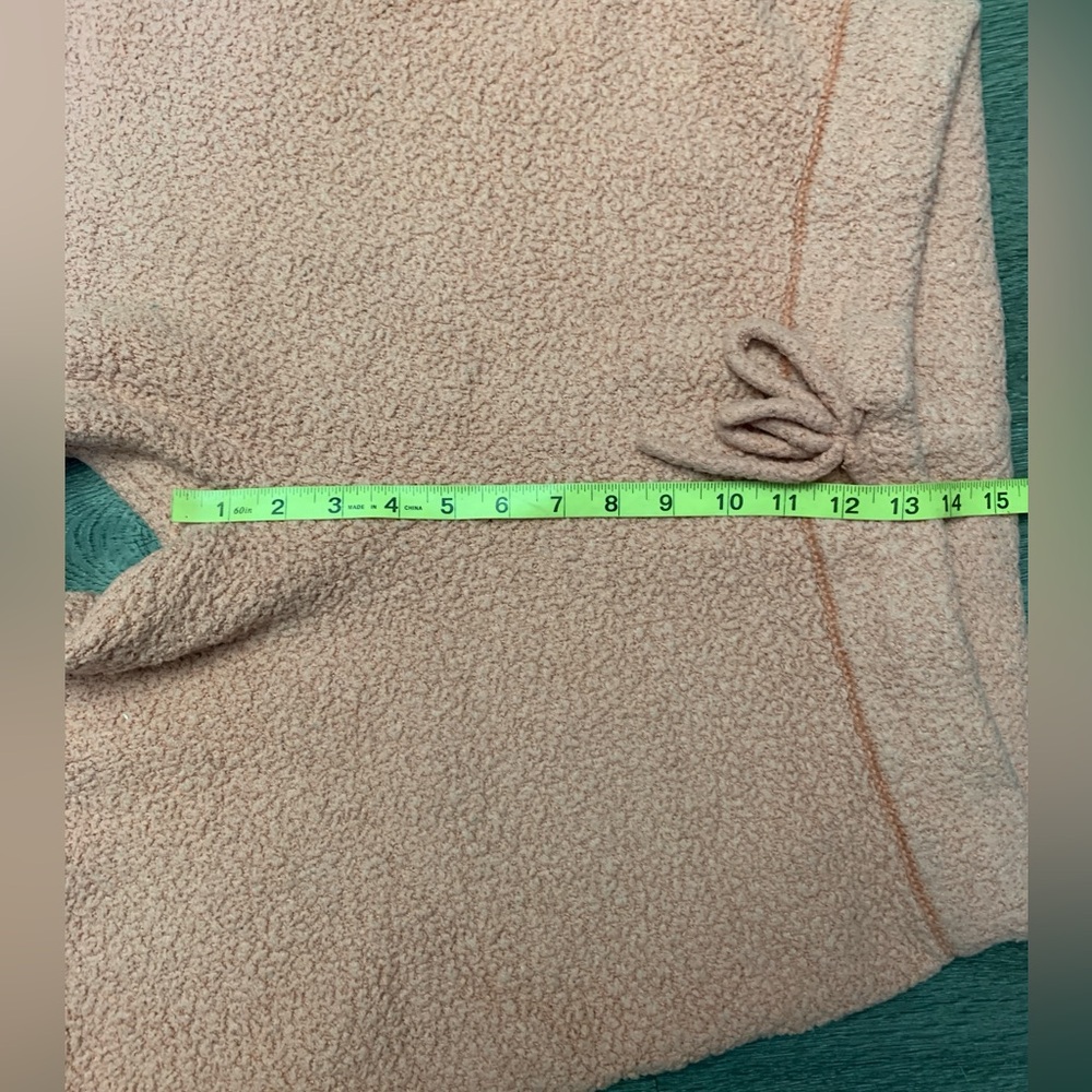 Aerie Womens Just Rosey Marshmallow Sherpa Pajama Lounge Stretch Pants Size XL - Picture 10 of 11